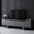Έπιπλο τηλεόρασης Haven Megapap χρώμα ανθρακί 180x30x50εκ.