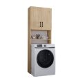Megapap Holton Ντουλάπι Μπάνιου Πλυντηρίου 65.5x30x180cm Δρυς GP041-0054,2