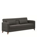 Καναπές Κρεβάτι Τριθέσιος Artelibre Gabriel 3s Γκρι 216x79x81cm