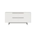 Μπουφές Artelibre Cartmel Λευκό Μοριοσανίδα/μέταλλο 44.5x160x74.3cm
