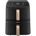 Cosori Air Fryer με Διπλό Αποσπώμενο Κάδο 8.6lt Μαύρο 1391504