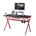 Γραφείο Gaming Artelibre Petrosys Μαύρο/κόκκινο 120x60.5x90cm