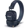 Marshall Major V Ασύρματα / Ενσύρματα On Ear Ακουστικά με 100 ώρες Λειτουργίας και Quick Charge Midnight Blue
