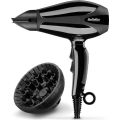 Babyliss Compact Pro 6715DE Επαγγελματικό Πιστολάκι Μαλλιών με Φυσούνα 2400W Black 6715DE