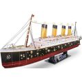 Puzzle Titanic with Led 3D 266 Κομμάτια L521H