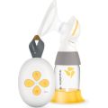 Medela Solo Ηλεκτρικό Μονό Θήλαστρο Μπαταρίας και Ρεύματος Κίτρινο 150ml