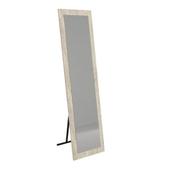 Καθρέπτης δαπέδου - τοίχου Lalu Μegapap χρώμα travertine 40x150εκ.