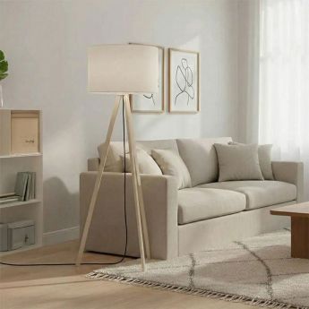 Pakketo PWL-1060 Φωτιστικό Δαπέδου Υ140xΜ38εκ. με Ντουί για Λαμπτήρα E27 Λευκό