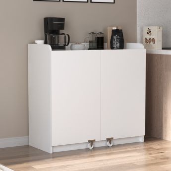 Altay Επιδαπέδιο Ντουλάπι Λευκό 97.8x44.1x91.5εκ. Κωδικός: GP041-0114,1