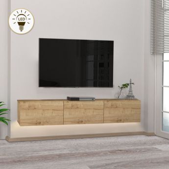 Damla με Φωτισμό LED Sapphire Oak Μ180xΠ29.5xΥ29.5cm GP042-0169,2