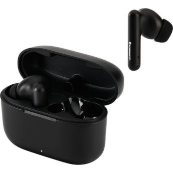 Panasonic B110W In-ear Bluetooth Handsfree Ακουστικά με Αντοχή στον Ιδρώτα και Θήκη Φόρτισης Μαύρα