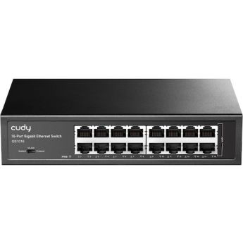 Cudy GS1016 v1 Unmanaged L2 Switch με 16 Θύρες Gigabit (1Gbps) Ethernet