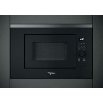 Whirlpool Εντοιχιζόμενος Φούρνος Μικροκυμάτων με Grill 20lt Μαύρος