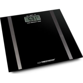 Esperanza Ψηφιακή Ζυγαριά 180kg Μαύρη EBS018K