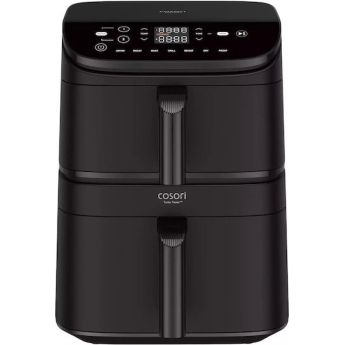 Cosori Air Fryer με Διπλό Αποσπώμενο Κάδο 10.8lt Μαύρο CAF-DC121-AEUR