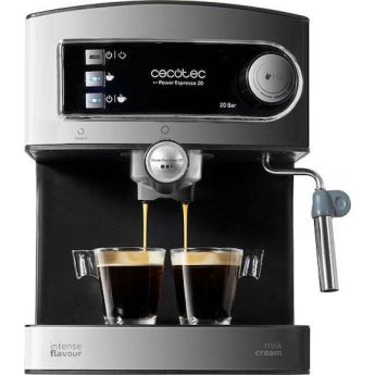 Cecotec Power Espresso 20 Μηχανή Espresso 850W Πίεσης 20bar Ασημί 01503