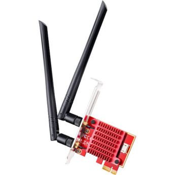 Cudy WE3000S Ασύρματη Κάρτα Δικτύου Wi-Fi 6E (5400Mbps) PCI-e
