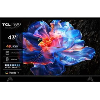 TCL Smart Τηλεόραση 43" 4K UHD LED P6K HDR (2025) 43P6K