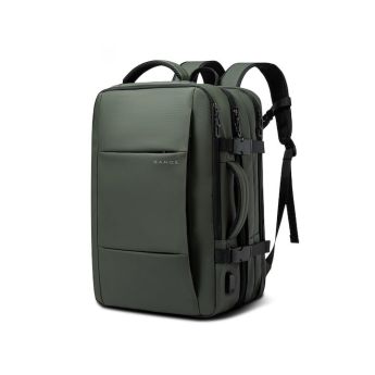 Bange 1908 Αδιάβροχη Τσάντα Πλάτης για Laptop 17.3" με Θύρα USB σε Χακί χρώμα