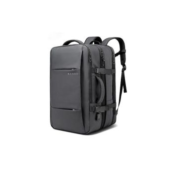 Bange 1908 Αδιάβροχη Τσάντα Πλάτης για Laptop 17.3" με Θύρα USB σε Γκρι χρώμα