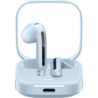 Xiaomi Redmi Buds 6 Active Bluetooth Handsfree Ακουστικά με Αντοχή στον Ιδρώτα και Θήκη Φόρτισης Μπλε