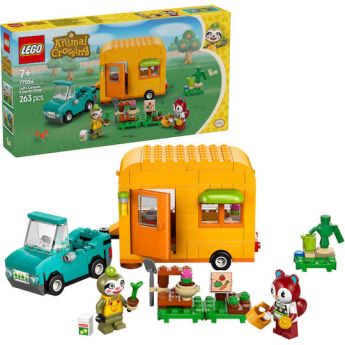 LEGO Animal Crossing Animal Crossing Leif's Caravan & Garden Shop για 7+ Ετών 263τμχ 77054