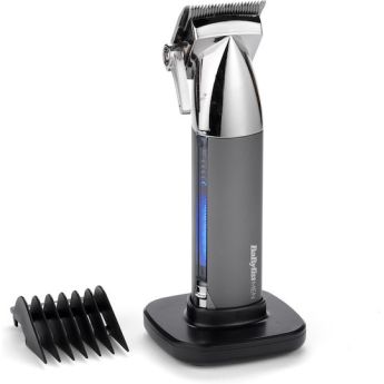Babyliss Super-X E996E Επαγγελματική Επαναφορτιζόμενη Κουρευτική Μηχανή Γκρι 214620