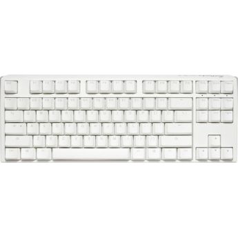 Ducky One 3 TKL Gaming Μηχανικό Πληκτρολόγιο Tenkeyless με Cherry MX Clear διακόπτες και RGB φωτισμό (Αγγλικό US) Pure White