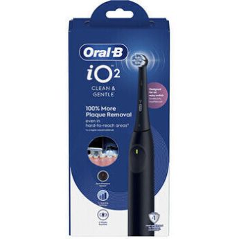 Oral-B Io Series 2 Ηλεκτρική Οδοντόβουρτσα με Αισθητήρα Πίεσης Μαύρη
