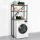 Megapap Mindy GP041-0032,2 Επιδαπέδια Ραφιέρα Μπάνιου Μεταλλική με 3 Ράφια 66x34x160cm