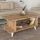 Τραπεζάκι σαλονιού Titus Megapap χρώμα sapphire oak 100x60x45εκ.