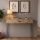 Κονσόλα Rochel Megapap χρώμα atlantic pine 120x35x89,8εκ.