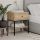 Κομοδίνο Lisa Megapap χρώμα saphhire oak 45x35x56εκ.
