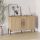 Μπουφές Naive Megapap χρώμα sapphire oak 126x40x80εκ.