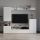 Σύνθεση τηλεόρασης Rodos Megapap χρώμα λευκό 210,2x36x90,4εκ.