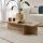 Τραπεζάκι σαλονιού Harbor Megapap χρώμα sapphire oak 120x45x30εκ.