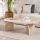 Τραπεζάκι σαλονιού Melina Megapap χρώμα travertine 120x60x40εκ.
