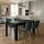 Σετ τραπεζαρία 5τμχ Darlen - Chiara Megapap χρώμα sencron black - πράσινο 125x72x74εκ.