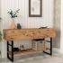 Κονσόλα Aron Megapap χρώμα atlantic pine 138,8x41x75,7εκ.