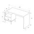 Γραφείο εργασίας Terra Megapap χρώμα florida oak 129x55x75εκ.