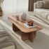 Τραπεζάκι σαλονιού Becaj Megapap χρώμα atlantic pine 120x60x41,4εκ.