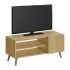 Έπιπλο τηλεόρασης Parma Megapap χρώμα sapphire oak 90x30x40εκ.
