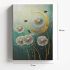 Πίνακας σε καμβά "Wildflowers" Megapap ψηφιακής εκτύπωσης 70x100x3εκ.
