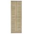 Ξύλινη Παπουτσοθήκη Sante με 7 Ράφια Sonoma Μ60xΠ37xΥ183cm 123-000005