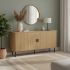 Μπουφές Scandi Ξύλινος 260-000005 Μπεζ 170x45x80cm