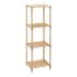 FixWood FIX-2053-4 Επιδαπέδια Ραφιέρα Μπάνιου Ξύλινη 38x30x116cm