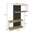Ράφι Τοίχου Destan Ανθρακί 65x19x96εκ. GP052-0113,1