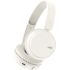 JVC HA-S36WWU Ασύρματα / Ενσύρματα On Ear Ακουστικά με 35 ώρες Λειτουργίας Λευκά