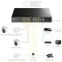 Cudy FS1018PS1 v1 Unmanaged L2 PoE+ Switch με 16 Θύρες Ethernet και 1 SFP Θύρα