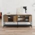 Μπουφές Amira Megapap χρώμα καρυδί Ud - black wood 180x40x80εκ.